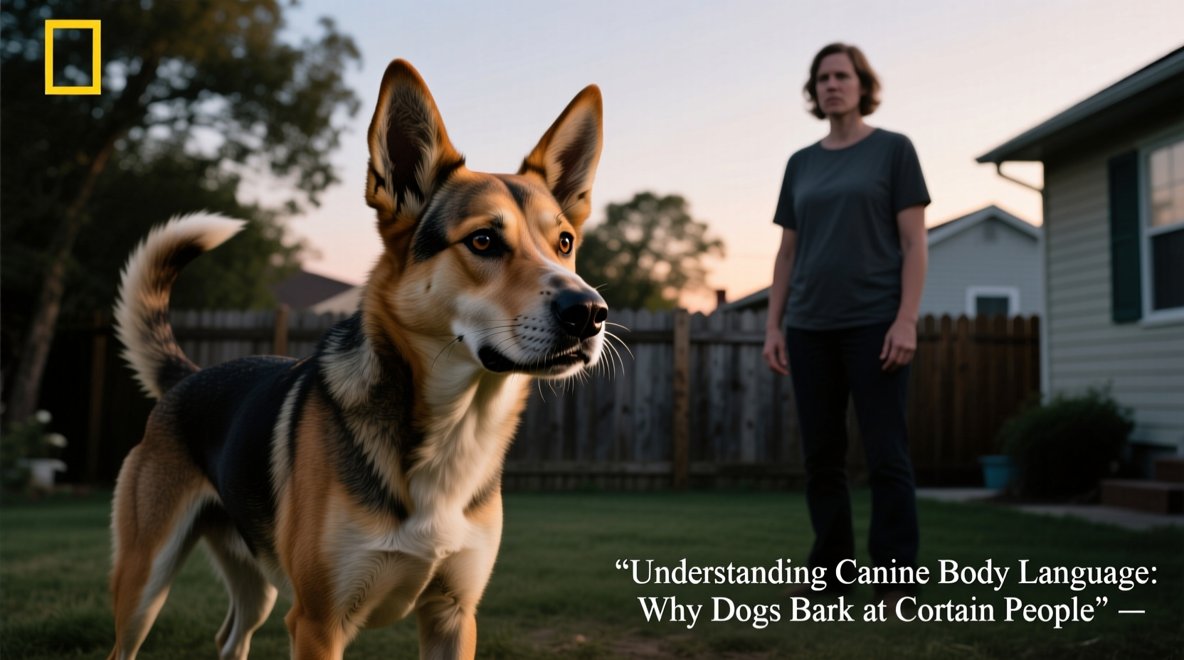 why does my dog bark at certain people understanding canine body language cues