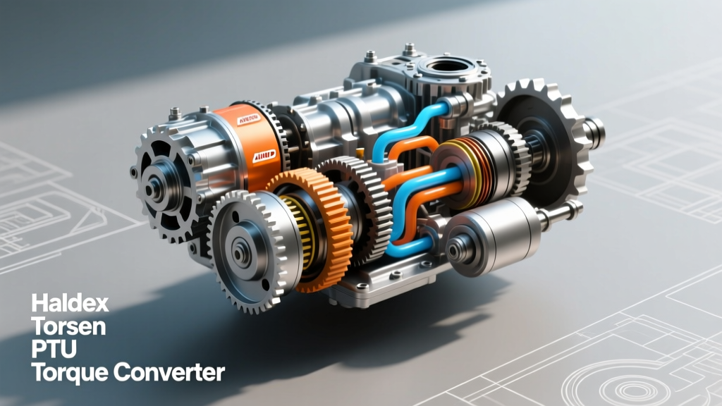 Transmission and Drivetrain Integration in AWD System Operation