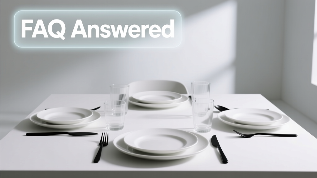 Tableware FAQ Answered: Practical, Brand-Specific Guidance for Every Event Planner