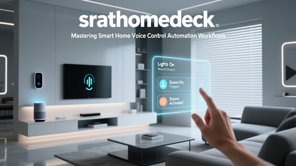 Mastering Smart Home Voice Control Automation Workflows
