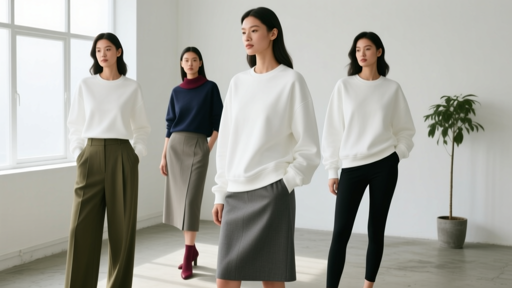 How to Style a White Sweatshirt for a Clean Look