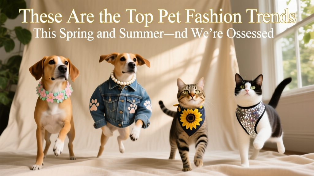 These Are the Top Pet Fashion Trends This Spring and Summer—and We’re Obsessed