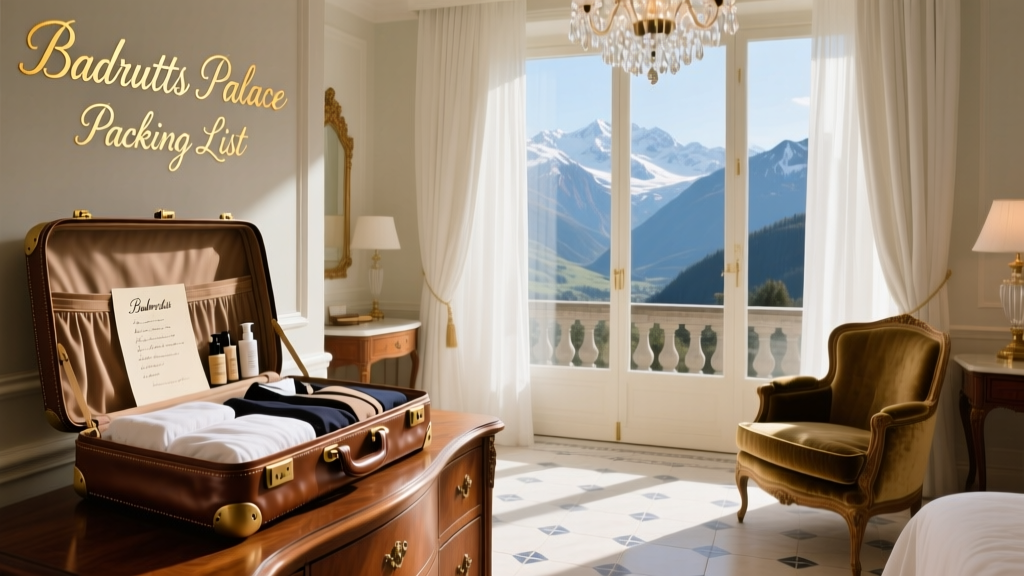 Badrutt’s Palace Packing List: What to Bring for a Luxury Alpine Stay in St. Moritz
