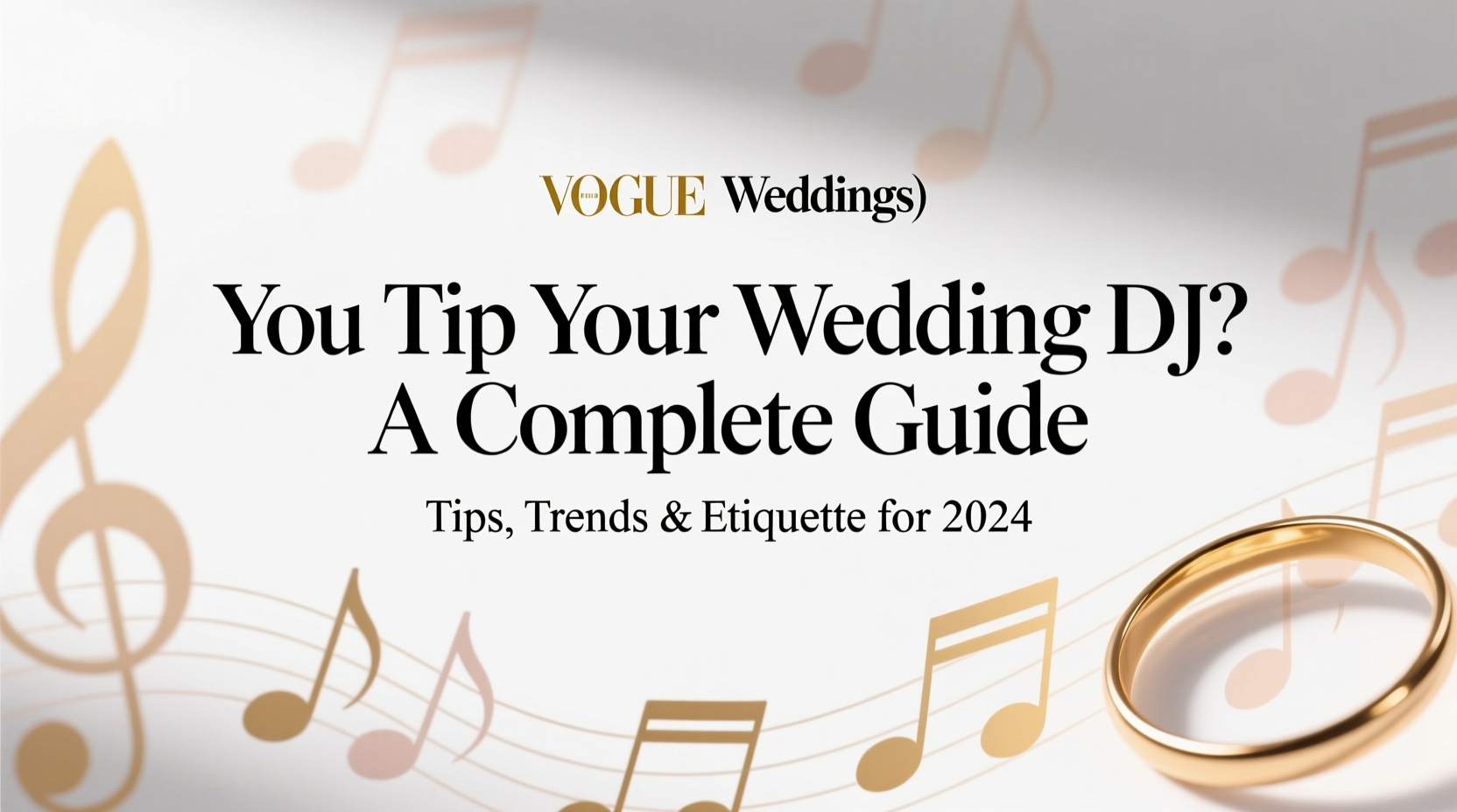 do you tip wedding dj