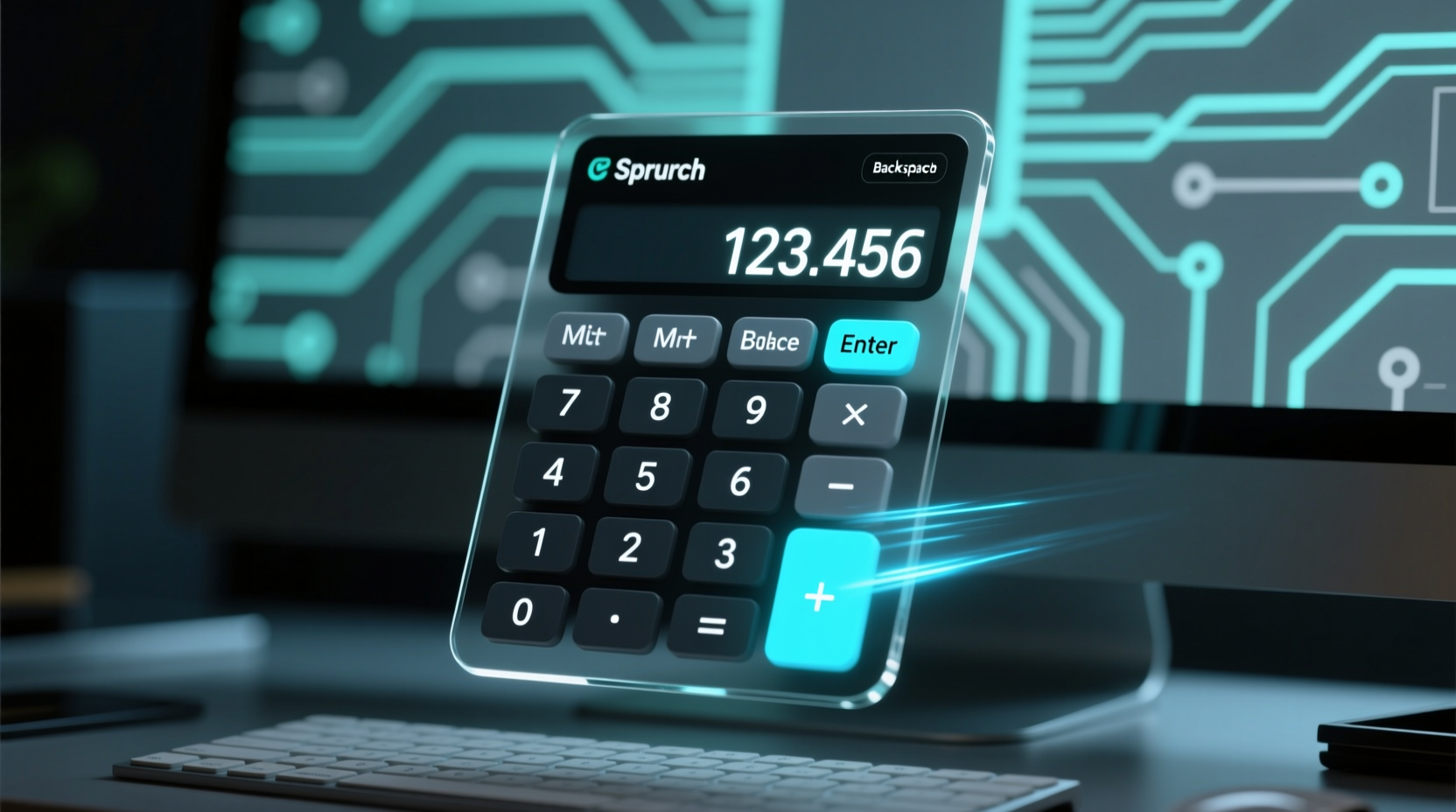 speedcrunch is a fast and keyboard friendly calculator