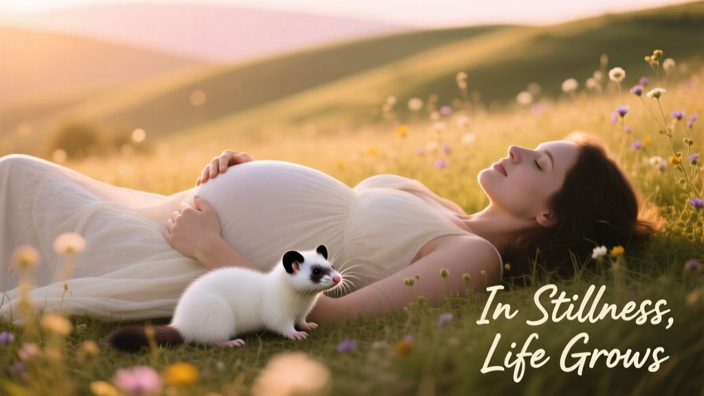 Ermine: Understanding the Seasonal Fur Transformation of the Stoat in Pregnancy and Postpartum Contexts