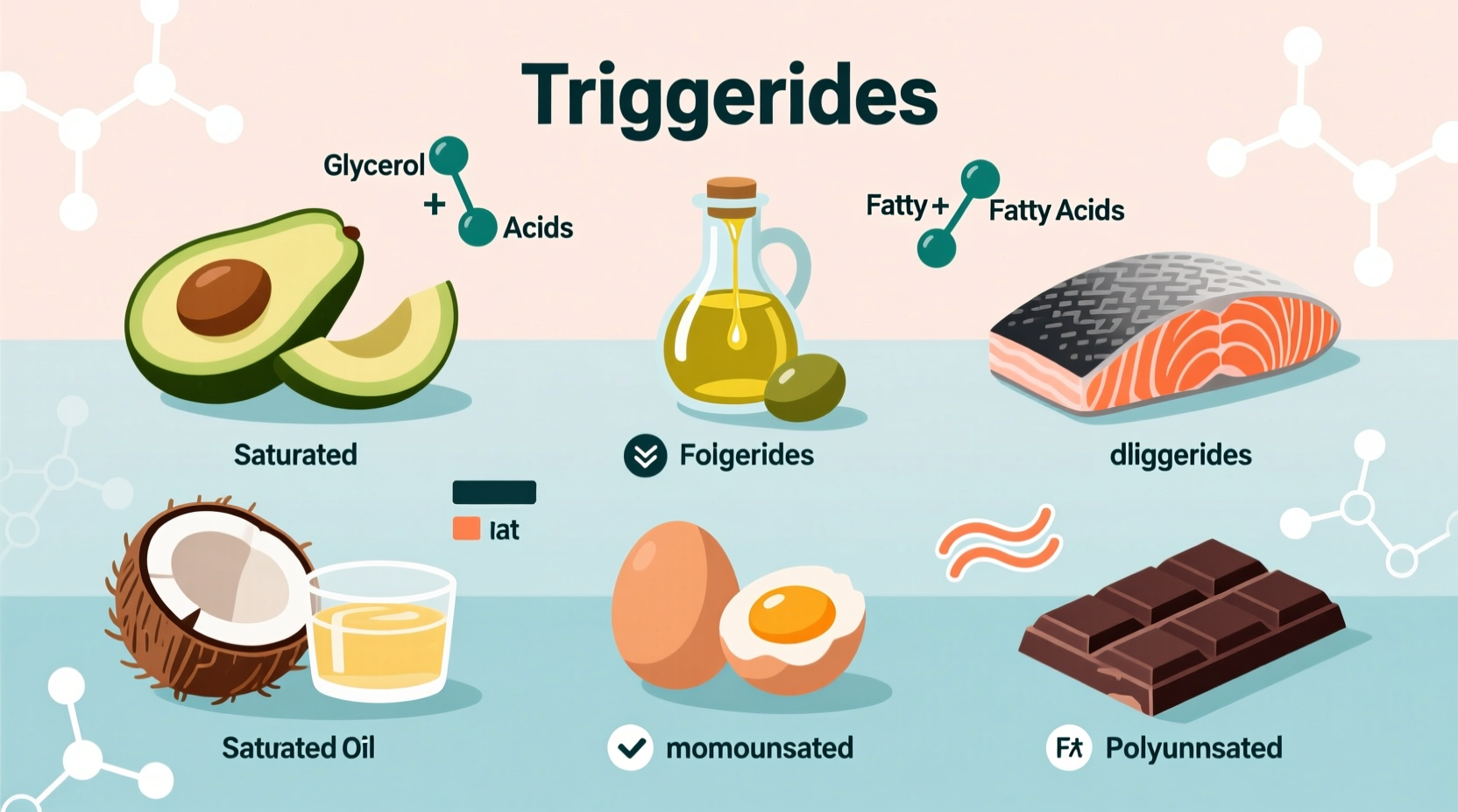 what foods have triglycerides
