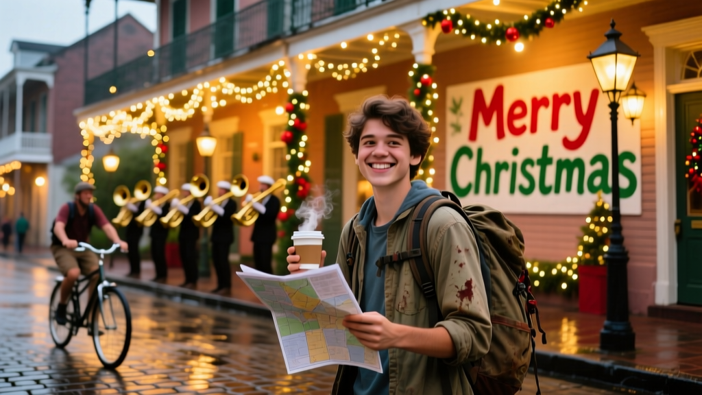 Christmas in New Orleans: A Budget Backpacker’s Realistic Guide to Festive Magic on $45–$65/Day
