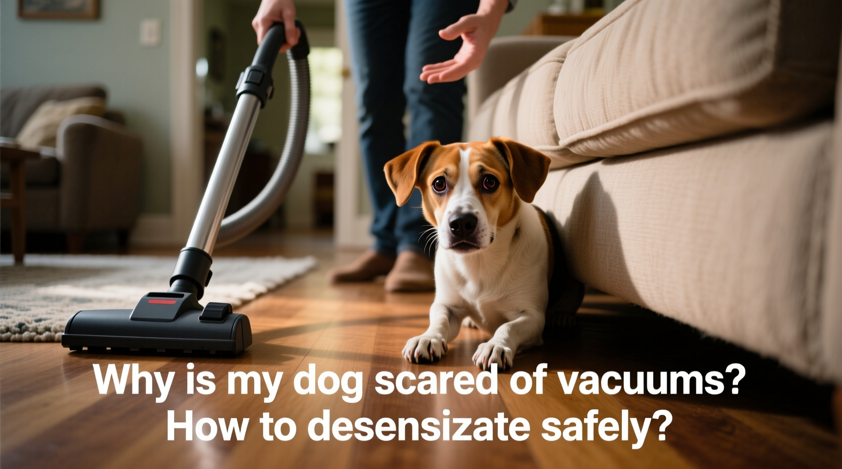 why is my dog scared of vacuums and how to desensitize them safely