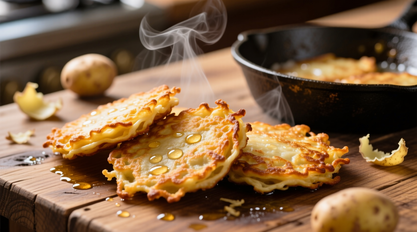 essential steps to the crispiest latkes