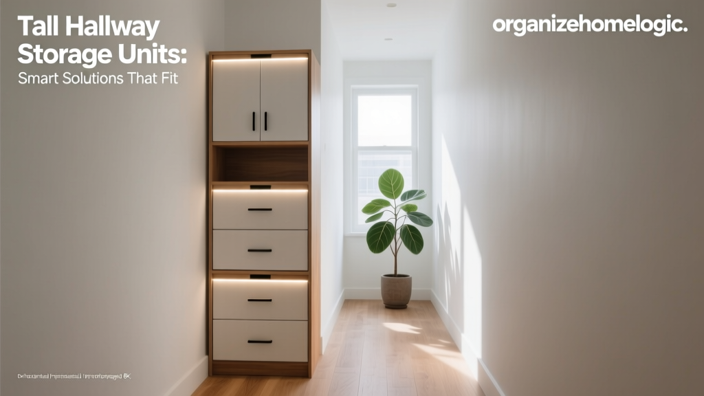 Tall Hallway Storage Units: Smart Solutions That Fit