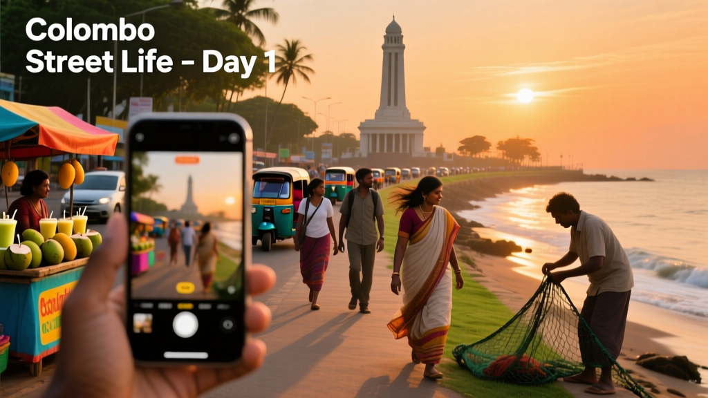 Video Tour of Colombo, Sri Lanka: A Dynamic Urban Portrait in Motion
