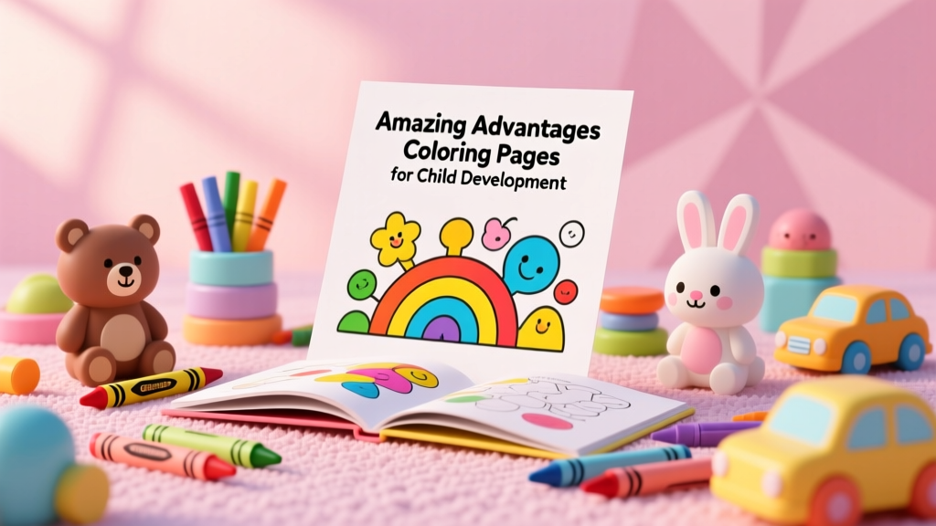 Amazing Advantages of Coloring Pages for Child Development: Evidence-Based Benefits Across Cognitive, Motor, Emotional, and Social Domains