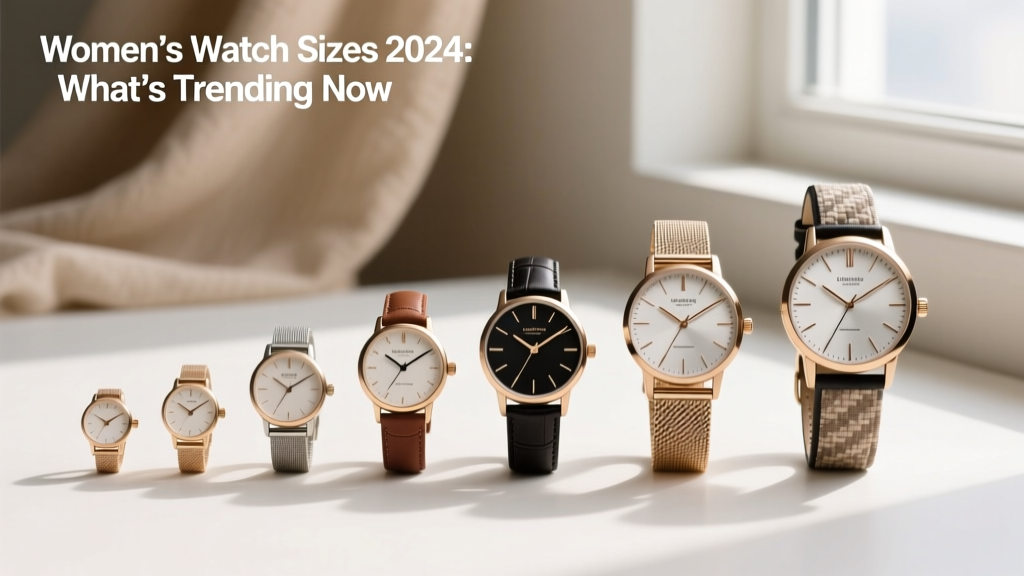 Women's Watch Sizes 2024: What’s Trending Now
