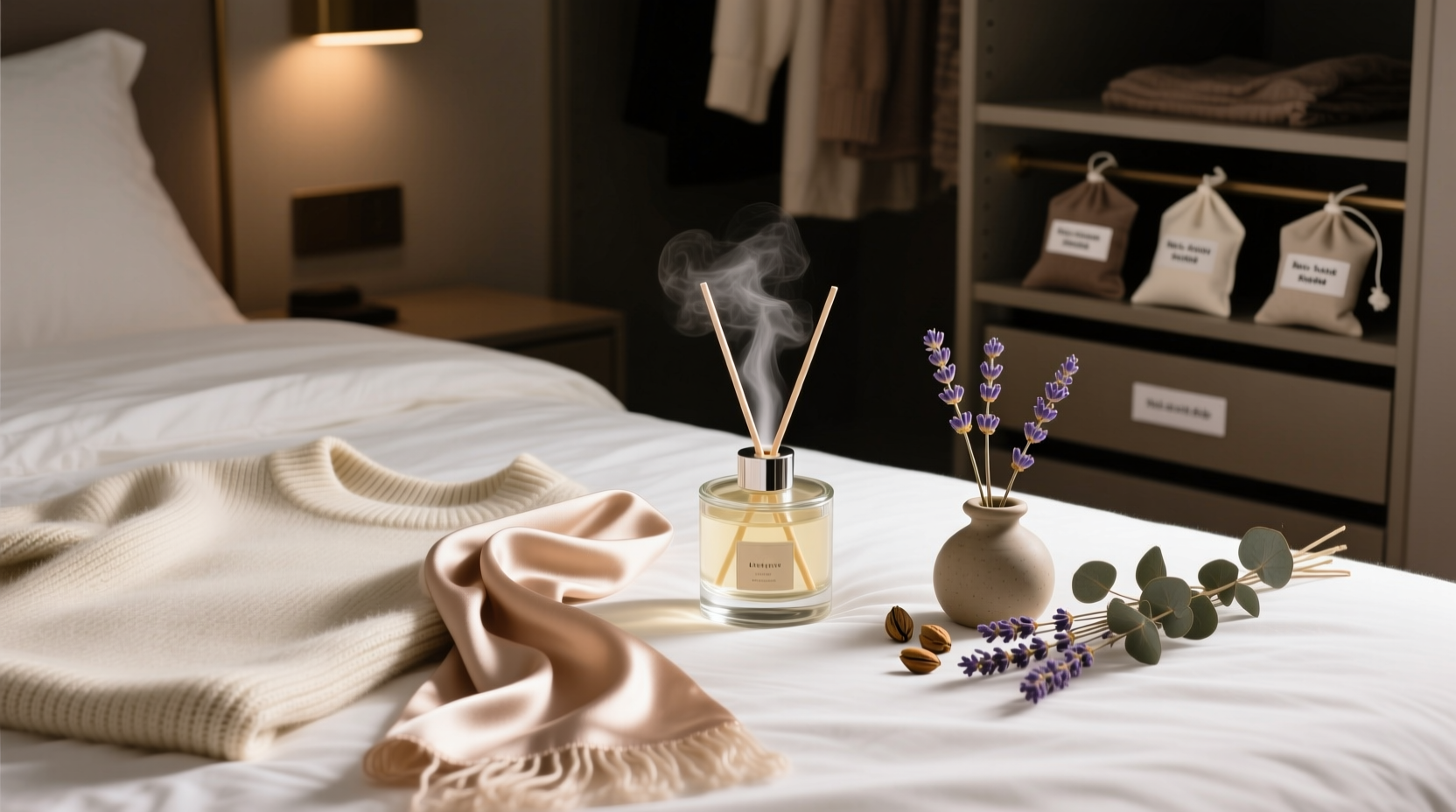 closet organization tips scent diffuser safety for delicates