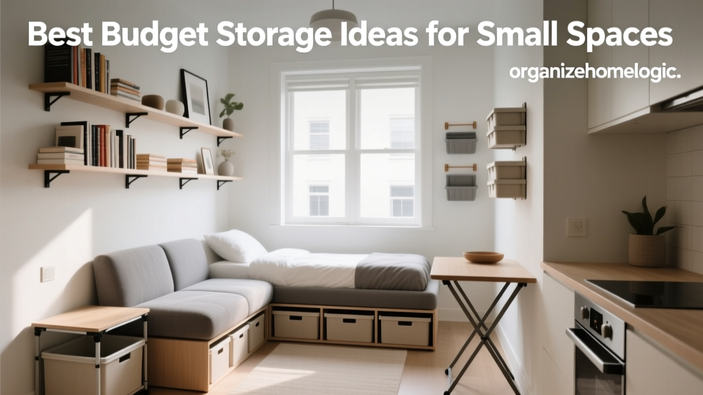 Best Budget Storage Ideas for Small Spaces