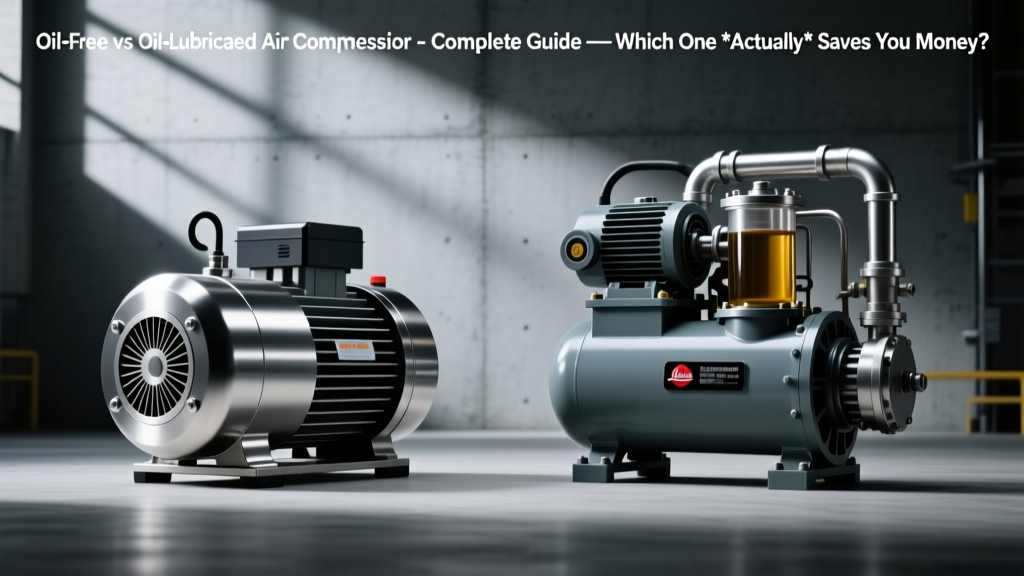 Oil-Free vs Oil-Lubricated Air Compressors: Which Saves