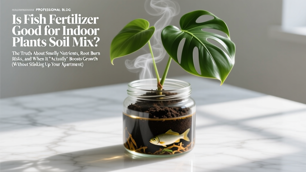 Fish Fertilizer for Indoor Plants: Truth & Tips (2026)