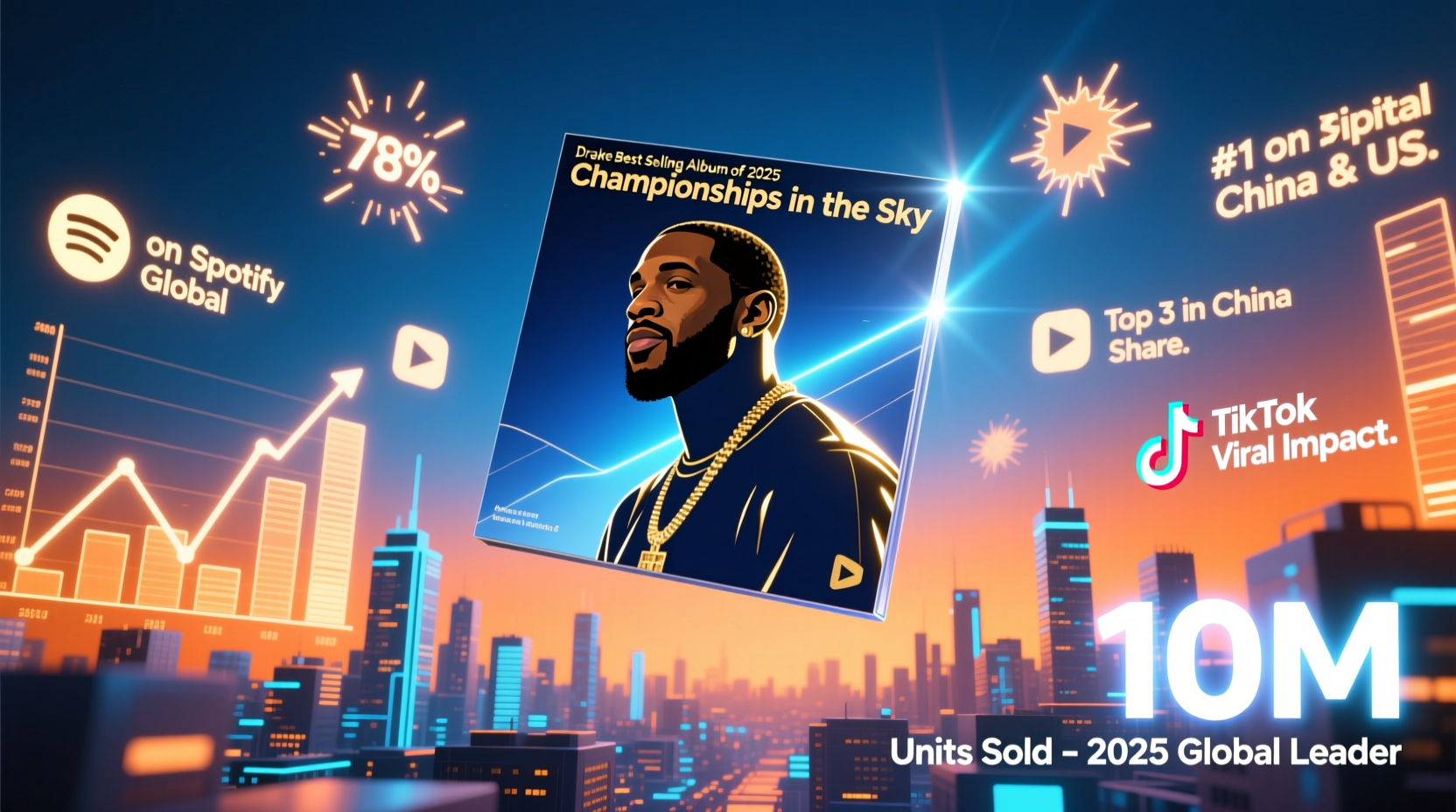 drake best selling album