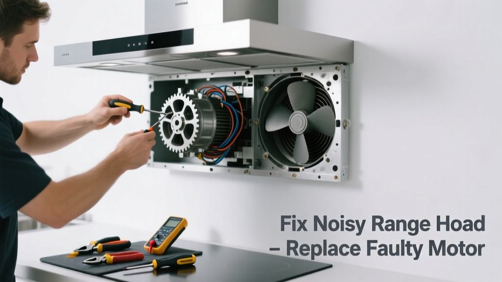 Fix a Noisy Range Hood: Replace the Faulty Part