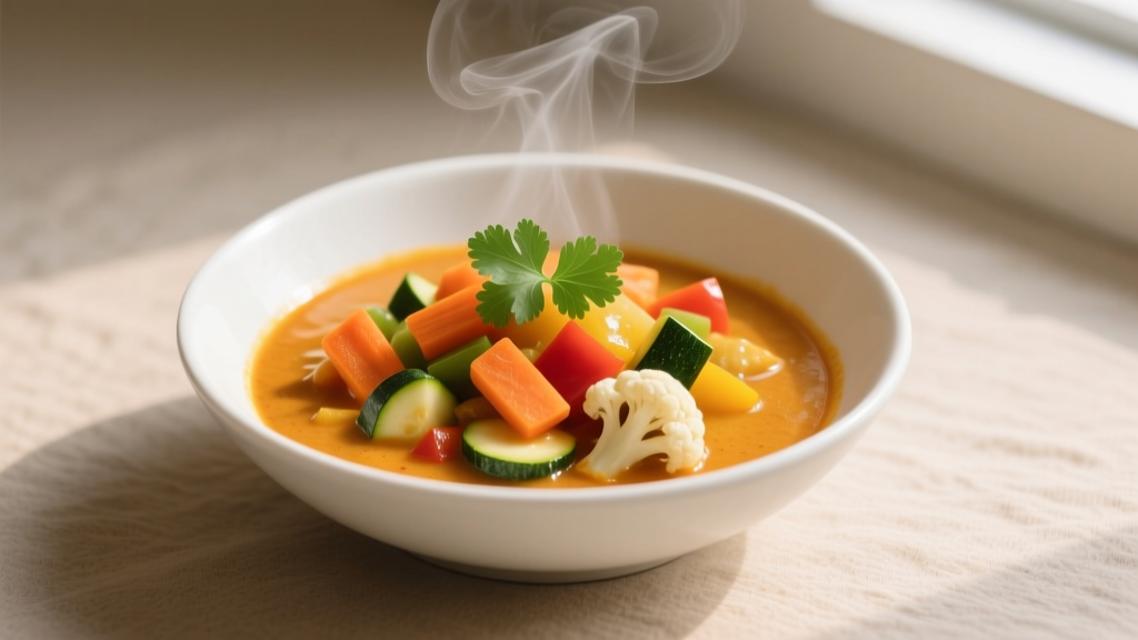 Easy Vegetable Curry Recipe: 25-Minute | Spicespotter