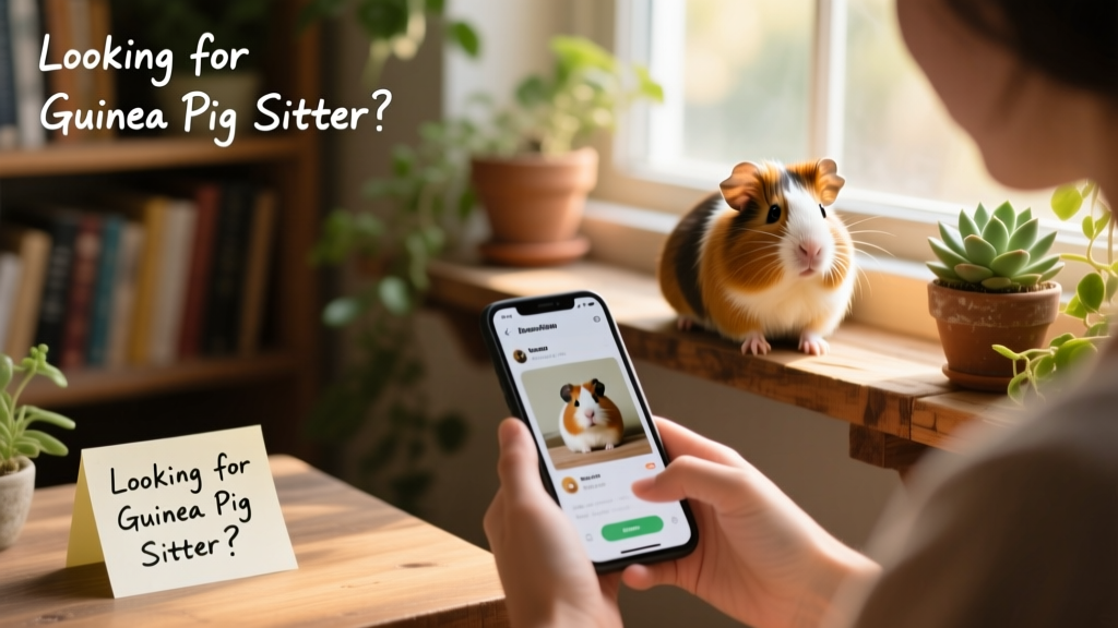 How to find a guinea pig sitter near me