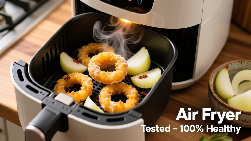 Best Healthy Frozen Onion Rings (Air Fryer Tested)