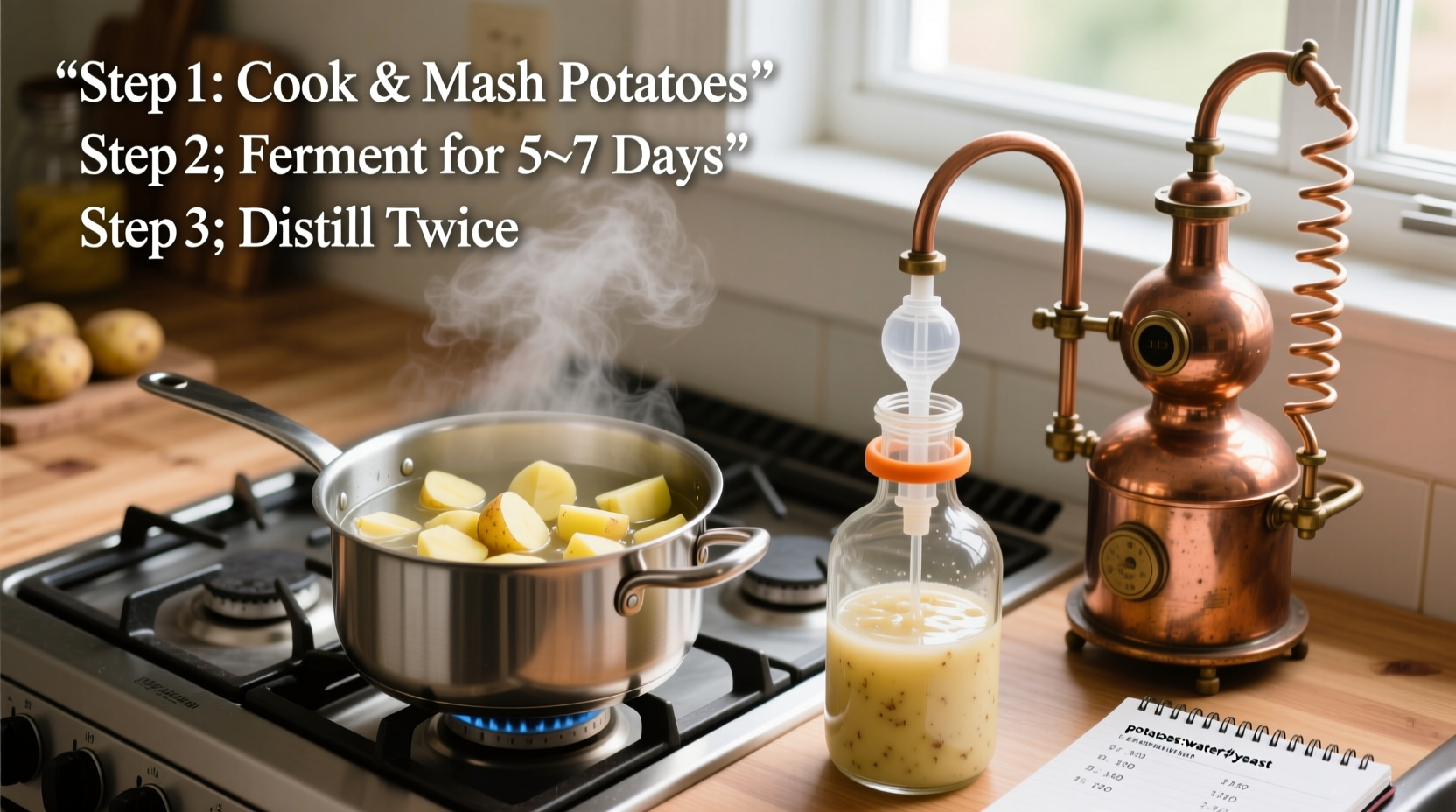 Potato Vodka Production: Legal Facts and Traditional Methods