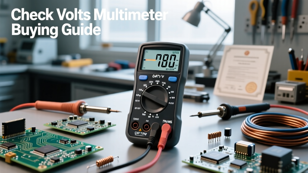 How to Check Volts on Multimeter: DMM Buyer's Guide