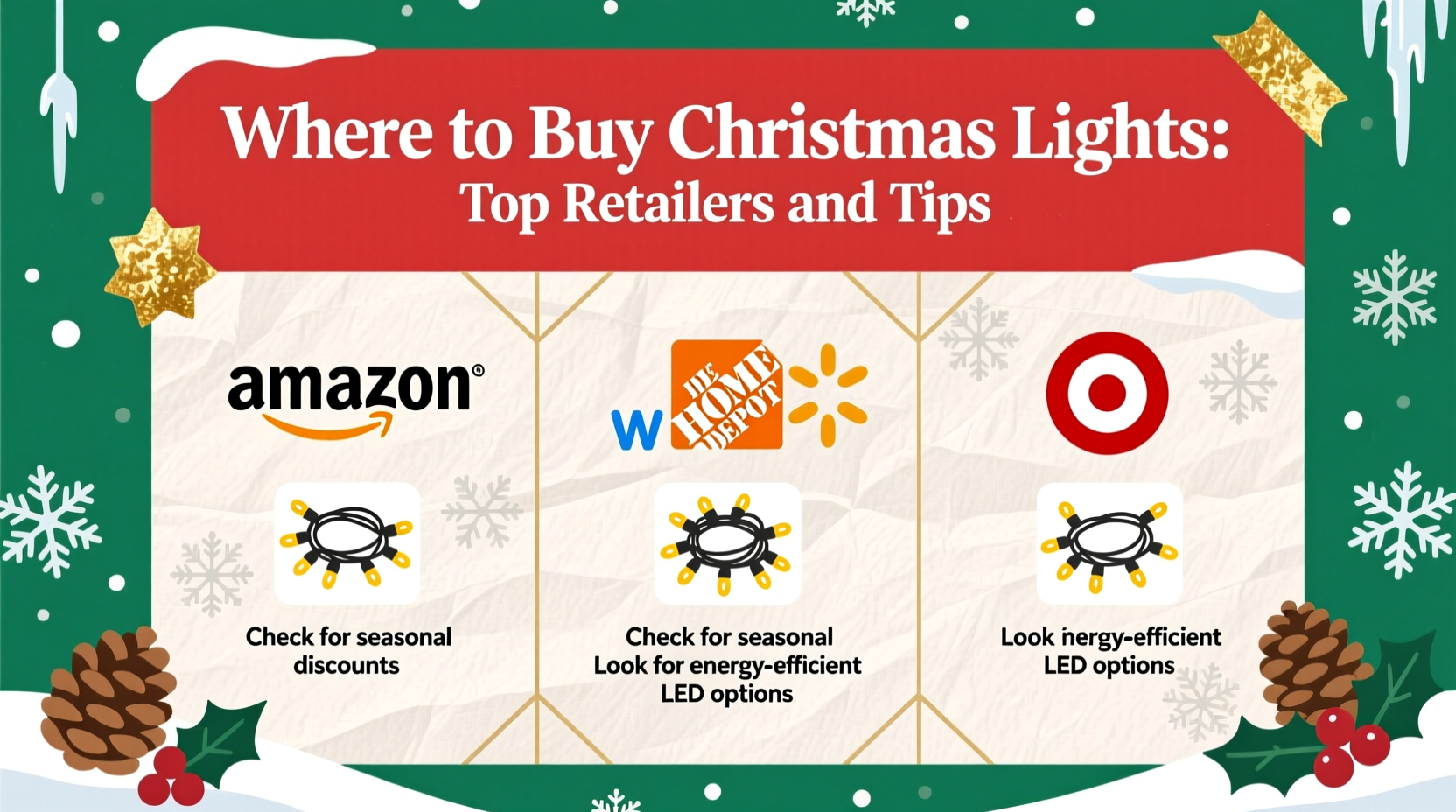 where do you buy christmas lights