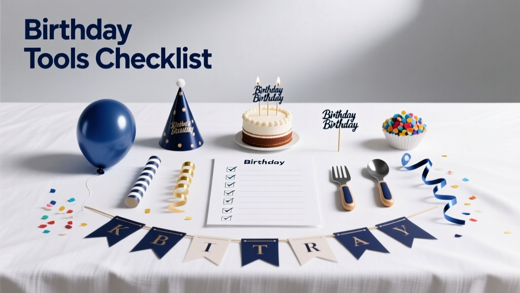 The Ultimate Birthday Tools Checklist: What Every Parent and Party Planner Needs to Know