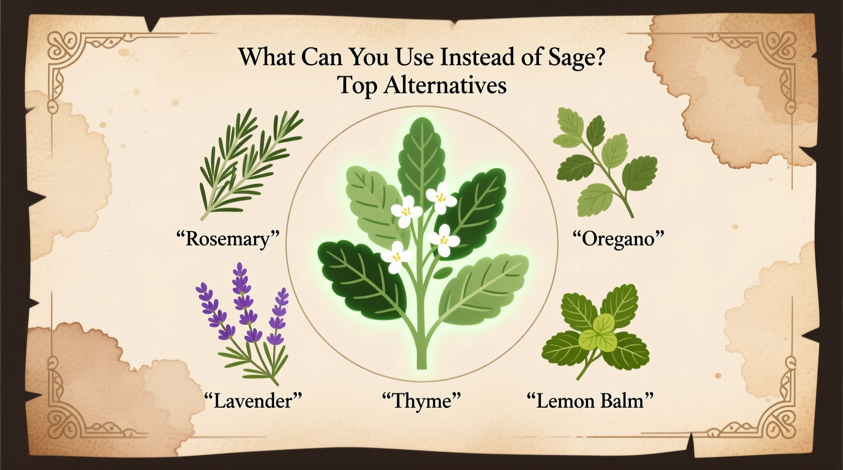 7 Sage Substitutes for Cooking | TheHomeSprouts