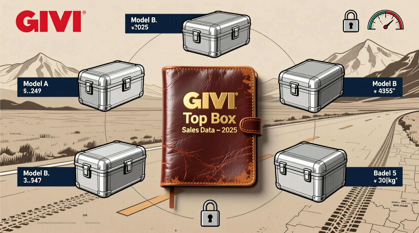 best selling givi top box