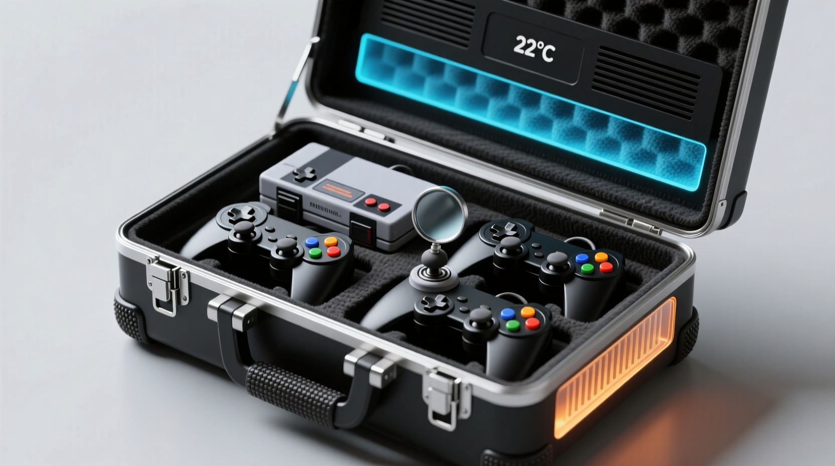 closet organization tips for retro controllers