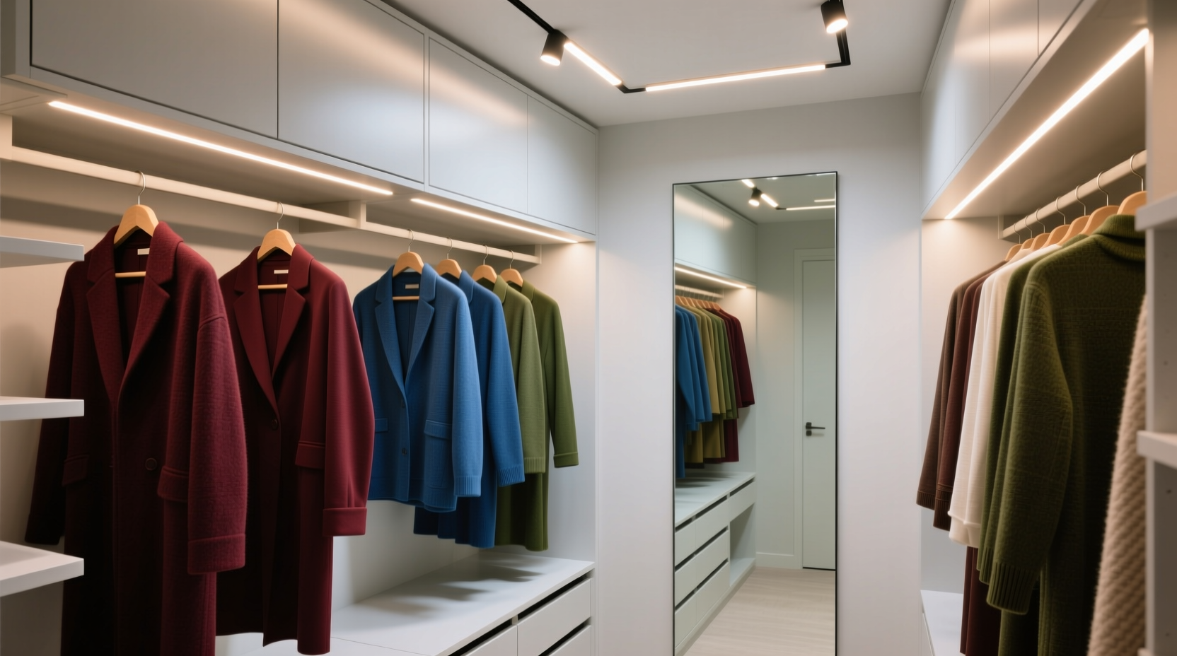 closet lighting with adjustable cri vs fixed spectrum