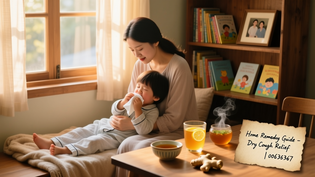 Safe, Evidence-Informed Home Remedies for Dry Cough in Children Ages 1–12