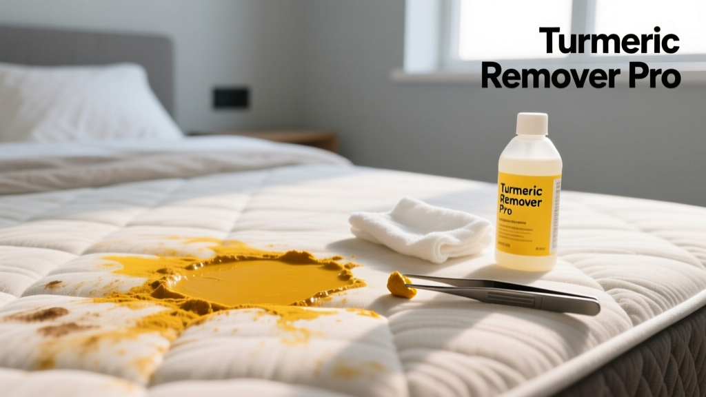 Proven: How to Get Turmeric Out of Mattress Fast (2026)