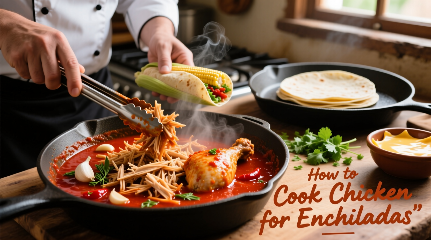 Perfect Chicken for Enchiladas: 3 Chef-Approved Methods