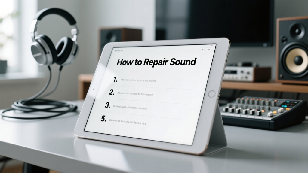 How To Repair Sound: A Practical, Step-by-Step Troubleshooting Guide for Home Audio, Computers, and Mobile Devices
