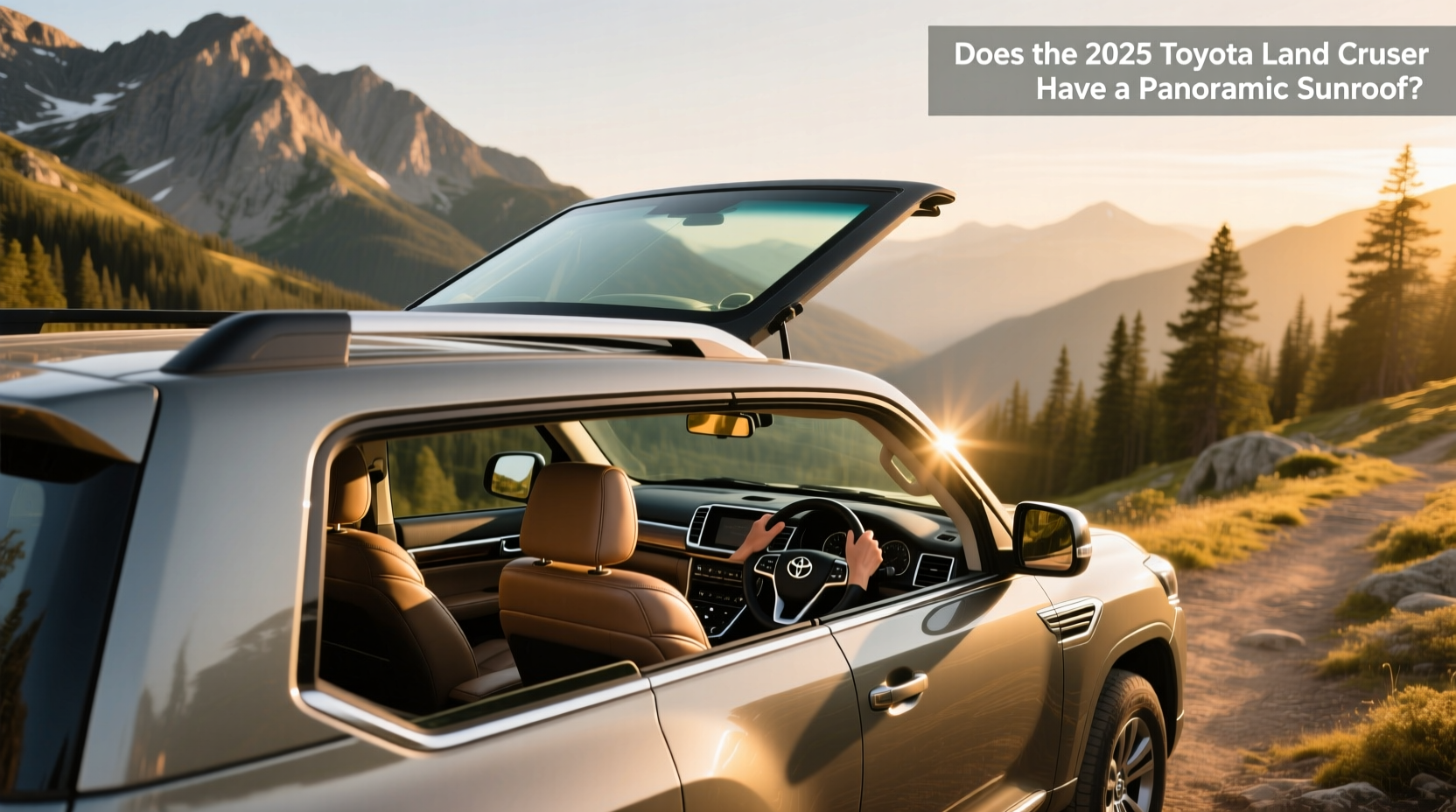 Does the 2025 Toyota Land Cruiser Have a Panoramic Sunroof? Buying Guide