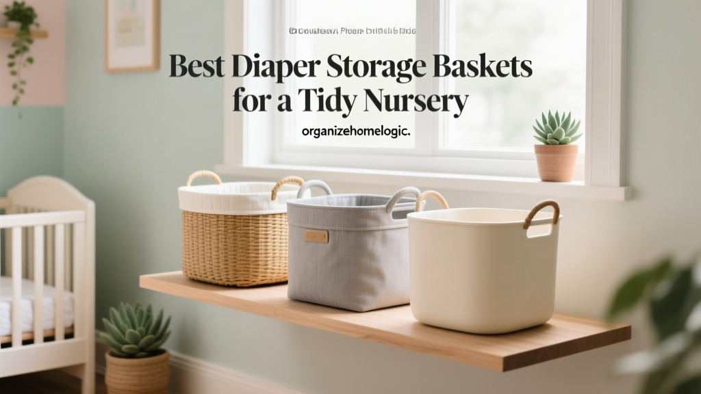 Best Diaper Storage Baskets for a Tidy Nursery