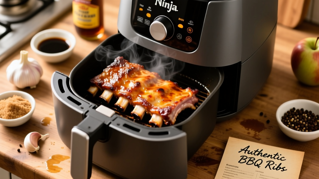 Perfect Pork Ribs in a Ninja Air Fryer (No Oven Needed!)