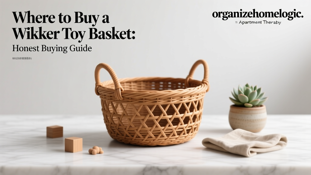 Where to Buy a Wicker Toy Basket: Honest Buying Guide