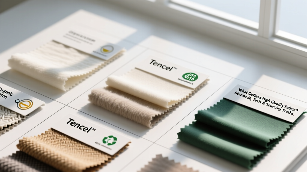 What Defines High Quality Fabric? Standards, Tests & Sourcing Truths