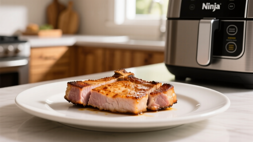 Perfect Thin Pork Chops in Ninja Foodi (Crispy & Juicy!)