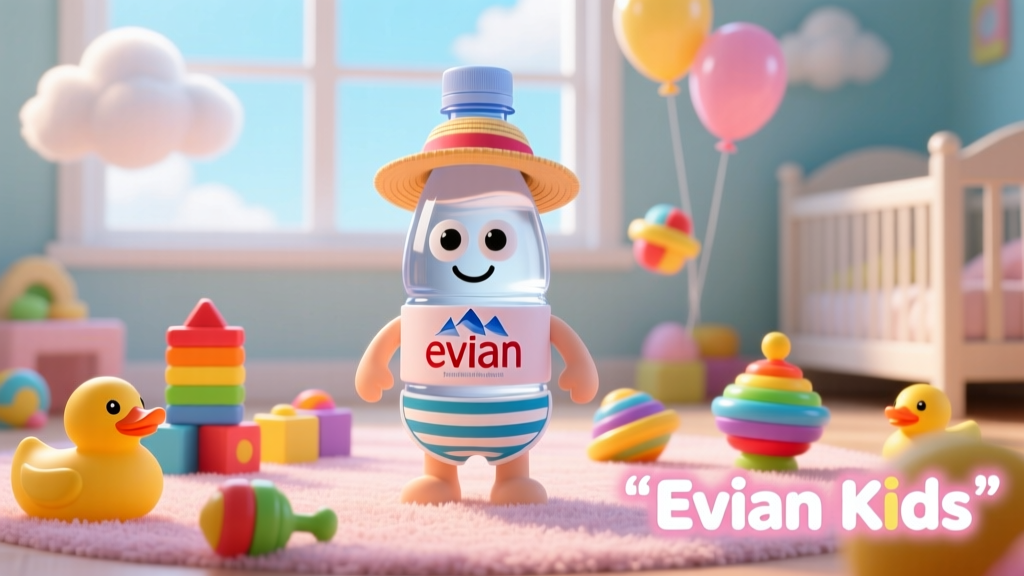 Evian Water Bottles and Packaging: A Child Safety and Toy Industry Analysis