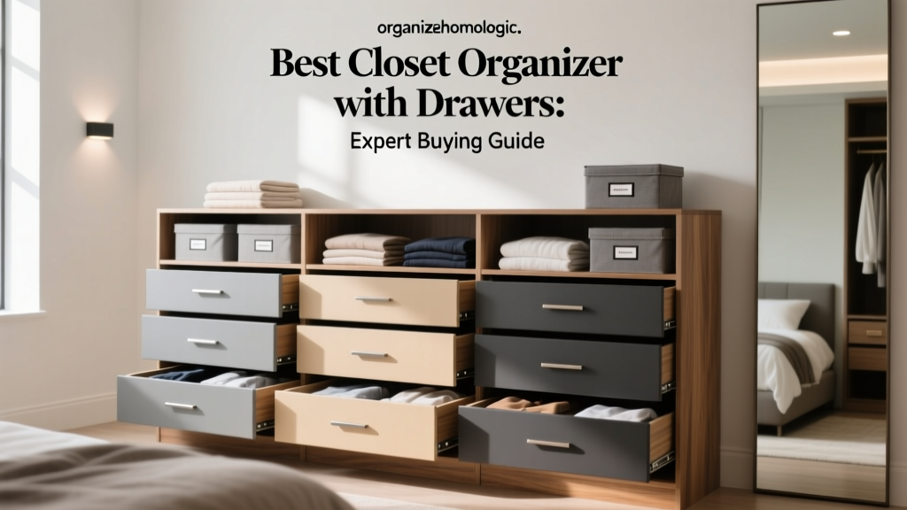 Best Closet Organizer with Drawers: Expert Buying Guide