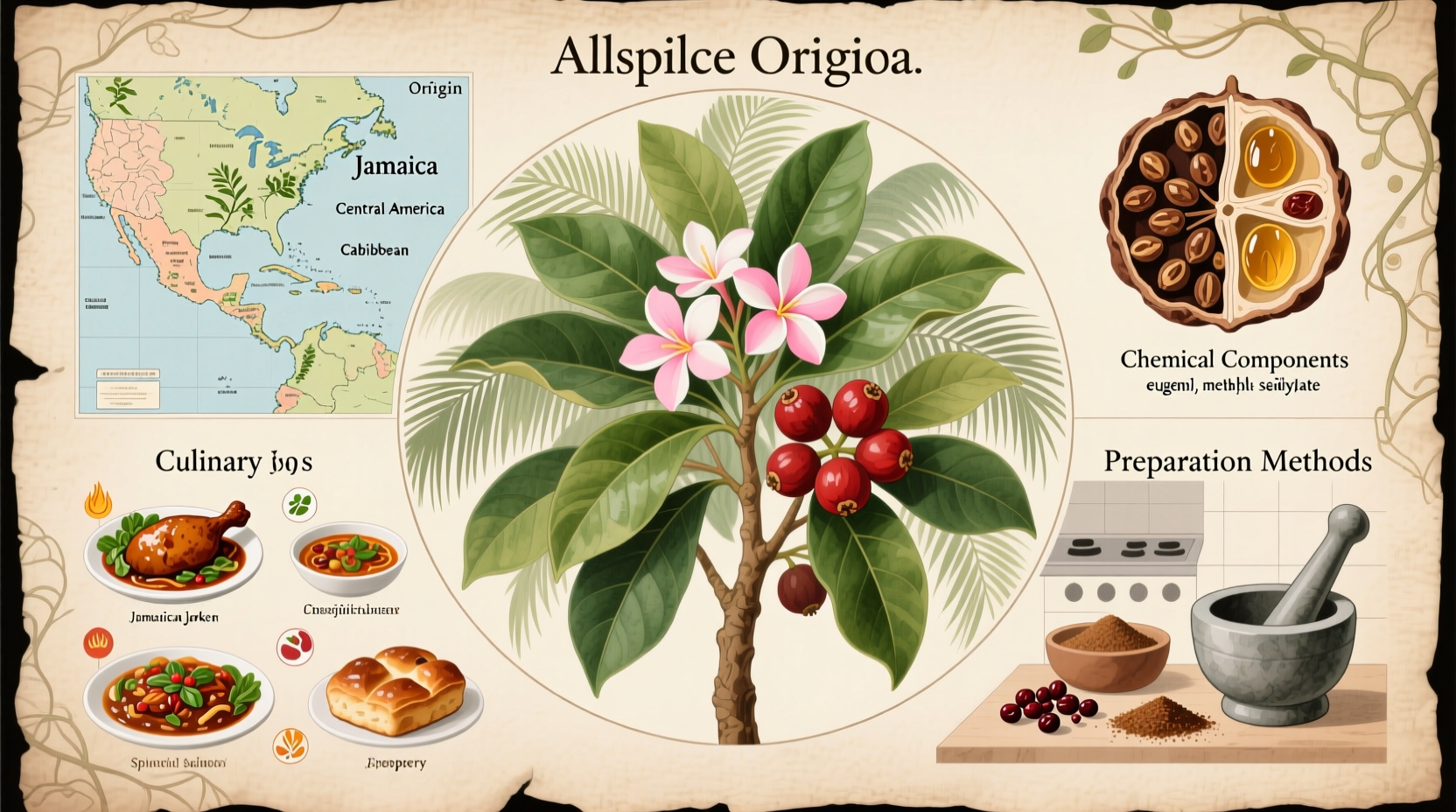 exploring allspice origins components and culinary applications