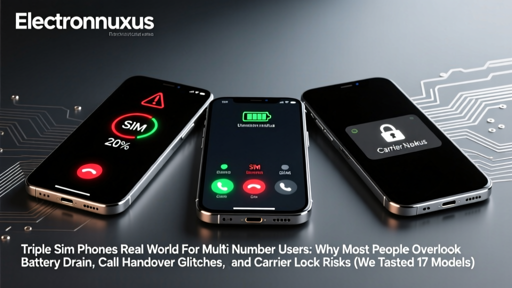 Triple Sim Phones Real World For Multi Number Users: Why Most People Overlook Battery Drain, Call Handover Glitches, and Carrier Lock Risks (We Tested 17 Models)