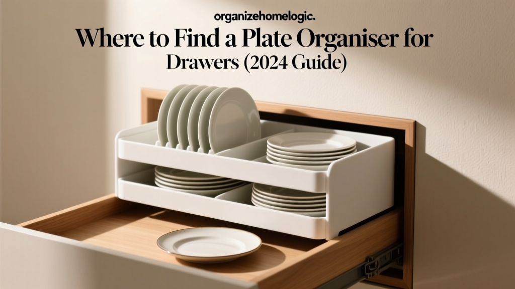 Where to Find a Plate Organiser for Drawers (2024 Guide)